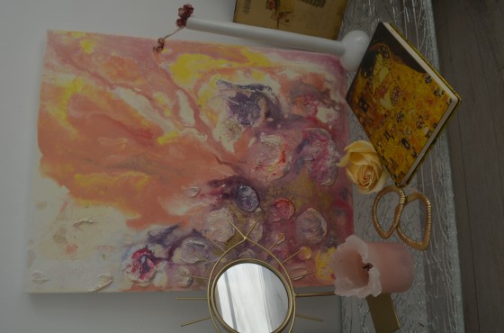 Painting в смешанной технике Нежность 