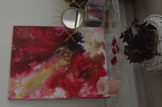 Painting в смешанной технике Страсть