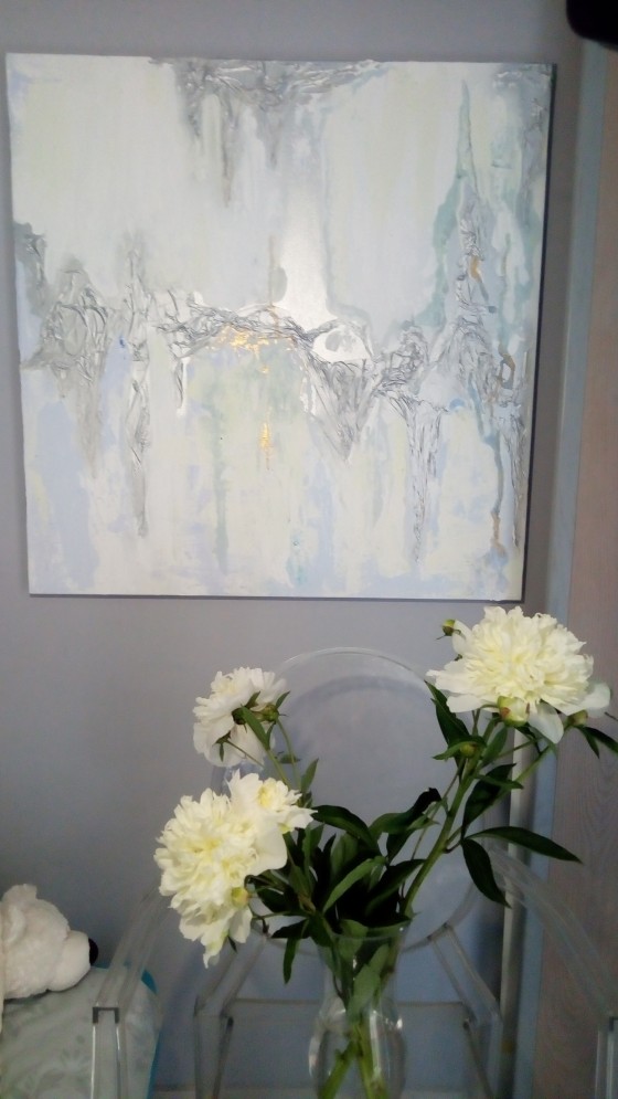 Painting в смешанной технике Дыхание