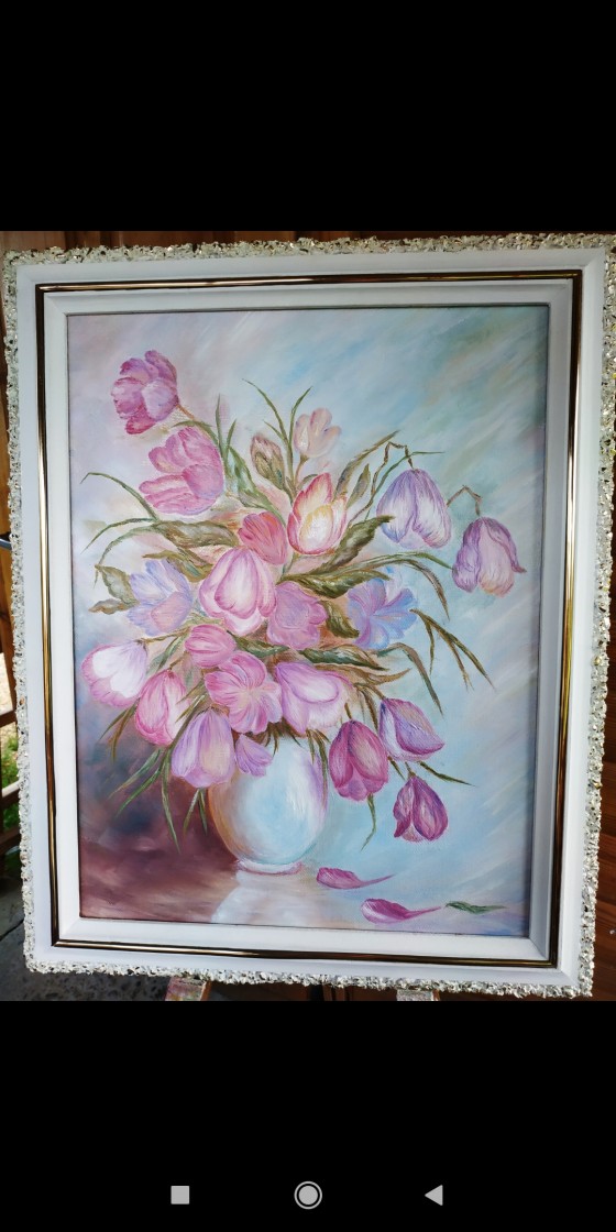 Painting маслом Польові дзвіночки