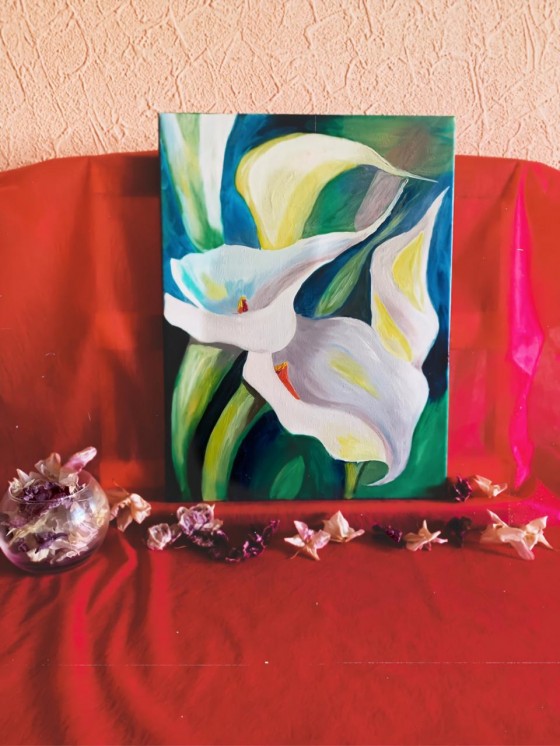 Painting маслом Калы