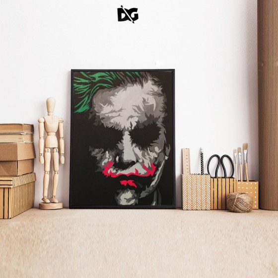 Painting акрилом Картина акрилом Joker