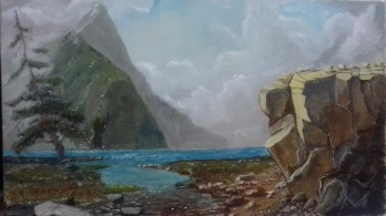 Painting маслом Ирландия