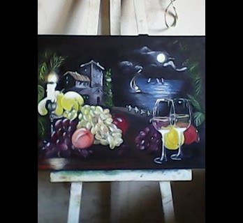 Painting маслом романтик