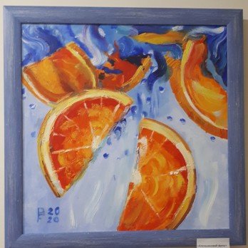 Painting маслом Апельсиновий Фреш