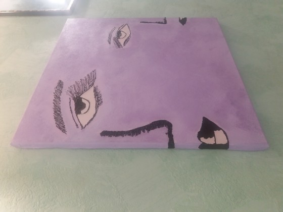 Painting акрилом Загляни во внутрь себя