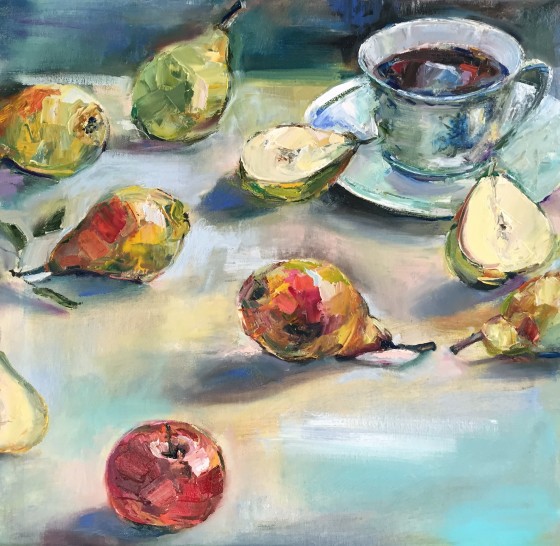 Painting маслом Грушевый аромат
