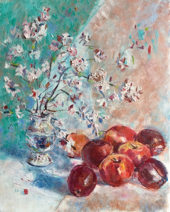 Painting маслом Нежность весны