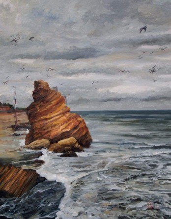 Painting маслом Вилла Отрада/ Willa Otrada