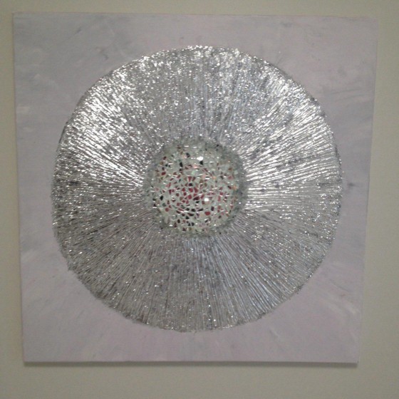 Painting акрилом Солнце