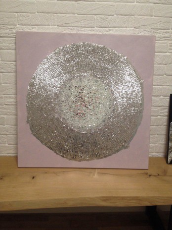 Painting акрилом Солнце