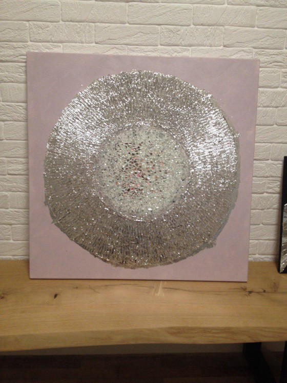 Painting акрилом Солнце