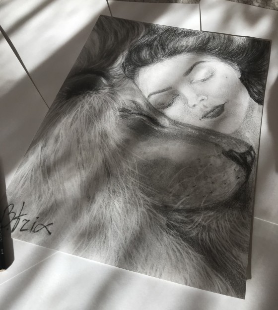 Painting карандашом Могутній 