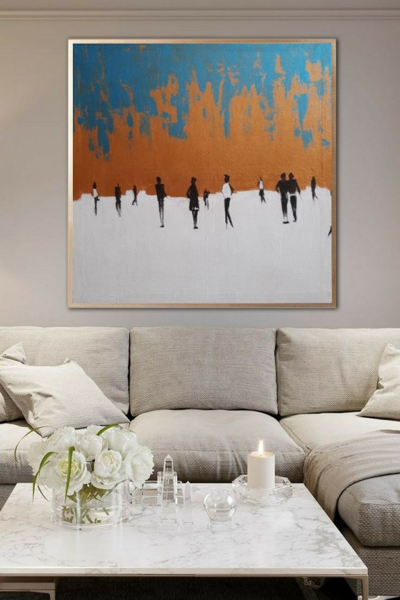 Painting акрилом Осень