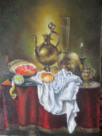 Painting маслом "Голландский натюрморт"