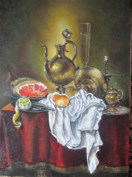 Painting маслом "Голландский натюрморт"
