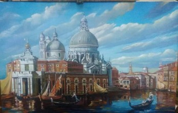 Painting маслом Венеция