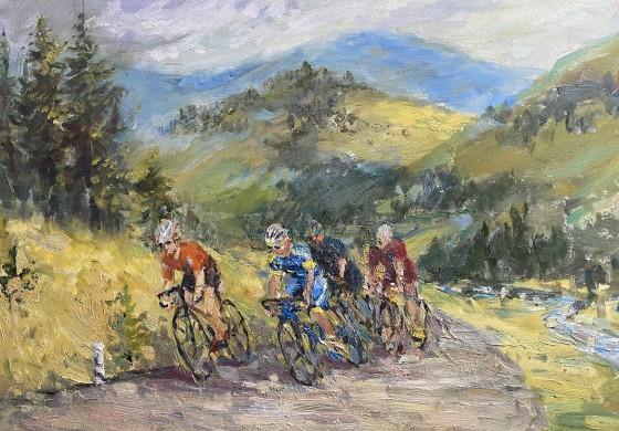 Painting маслом Спорт