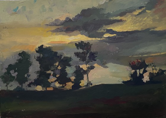 Painting маслом Пейзаж