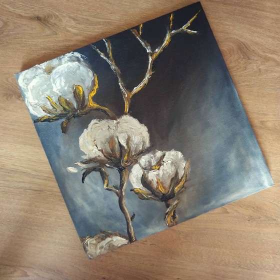 Painting маслом Хлопок