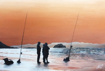 Painting маслом  Океан