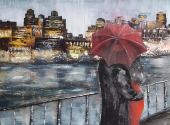 Painting маслом Романтика