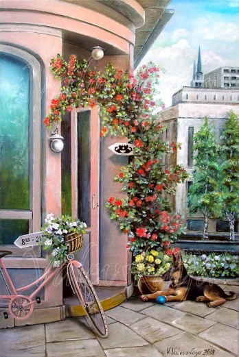 Painting маслом Ожидание