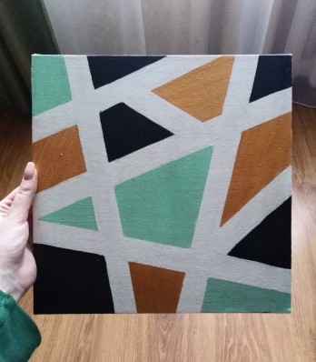Painting акрилом Geometric Pattern
