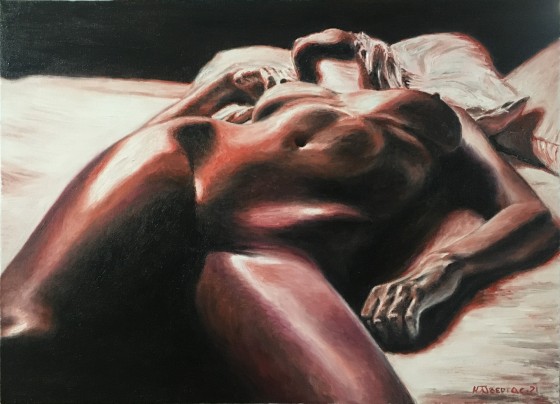 Painting маслом Натали