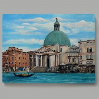 Painting маслом Венеция, картина маслом на холсте, оригинал, авторская работа.