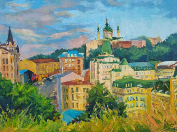 Painting маслом Андріївський узвіз