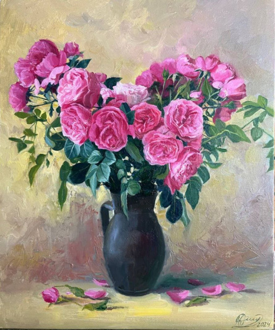 Painting маслом Букет квітів