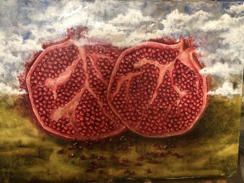 Painting маслом Гранат