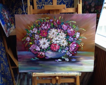 Painting маслом Весна