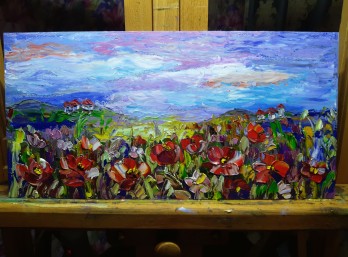Painting маслом Картина маслом 20х40см
