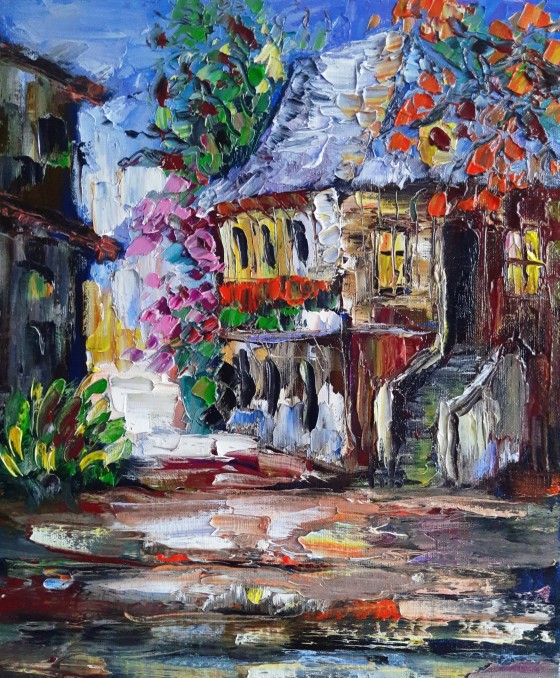 Painting маслом Картина маслом 24х30см
