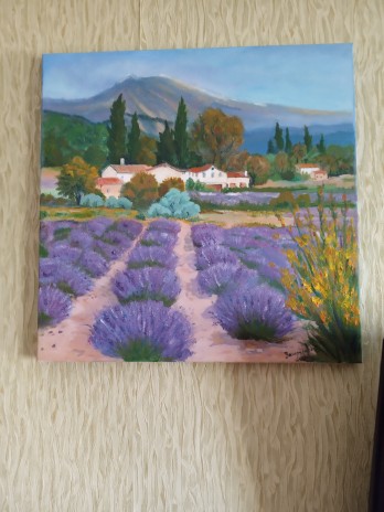 Painting маслом Сады Греции