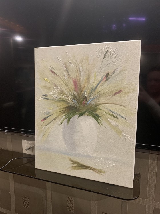 Painting маслом Полевой букет