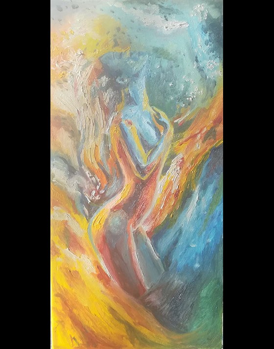 Painting маслом "Energy"