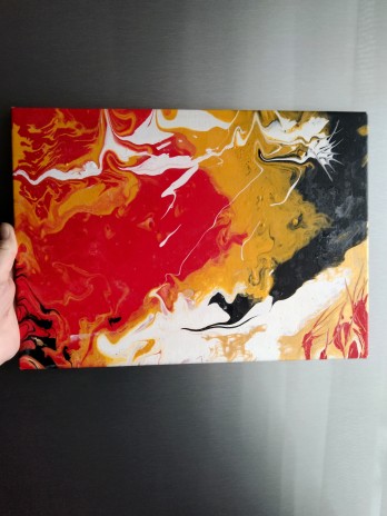 Painting акрилом Жидкий акрил