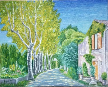 Painting маслом Летний день