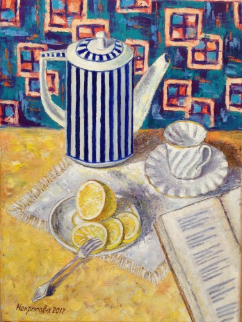 Painting маслом Завтрак