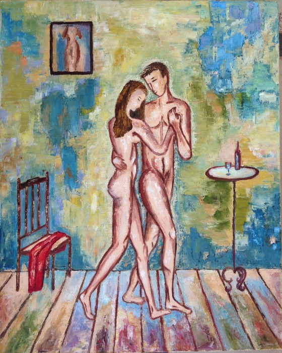 Painting маслом Танец