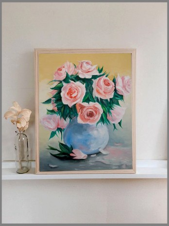 Painting маслом Rose mood