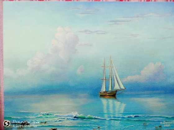 Painting маслом Бриз