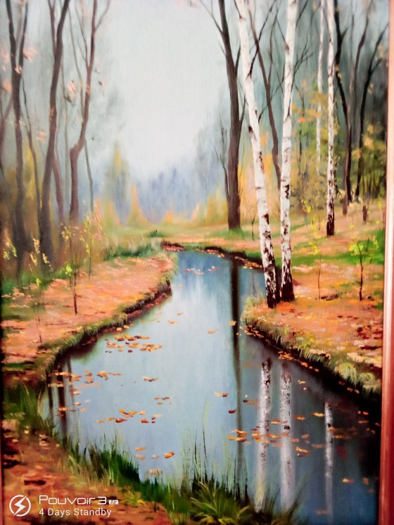 Painting маслом Осень