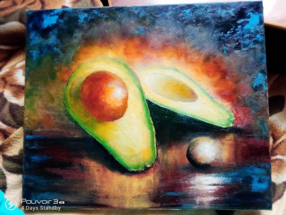 Painting маслом Авокадо