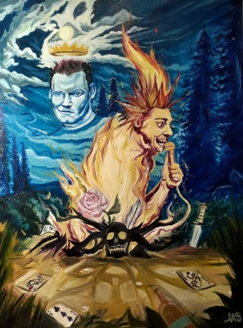 Painting маслом Король и шут