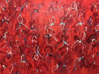 Painting маслом Бантики