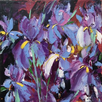 Painting маслом Мелодия флейты
